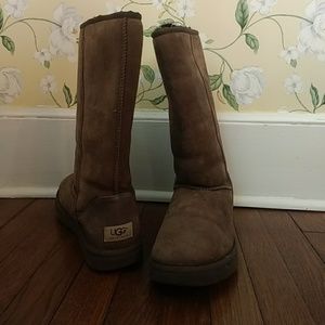 UGG Classic Tall Chocolate Dark Brown Boots